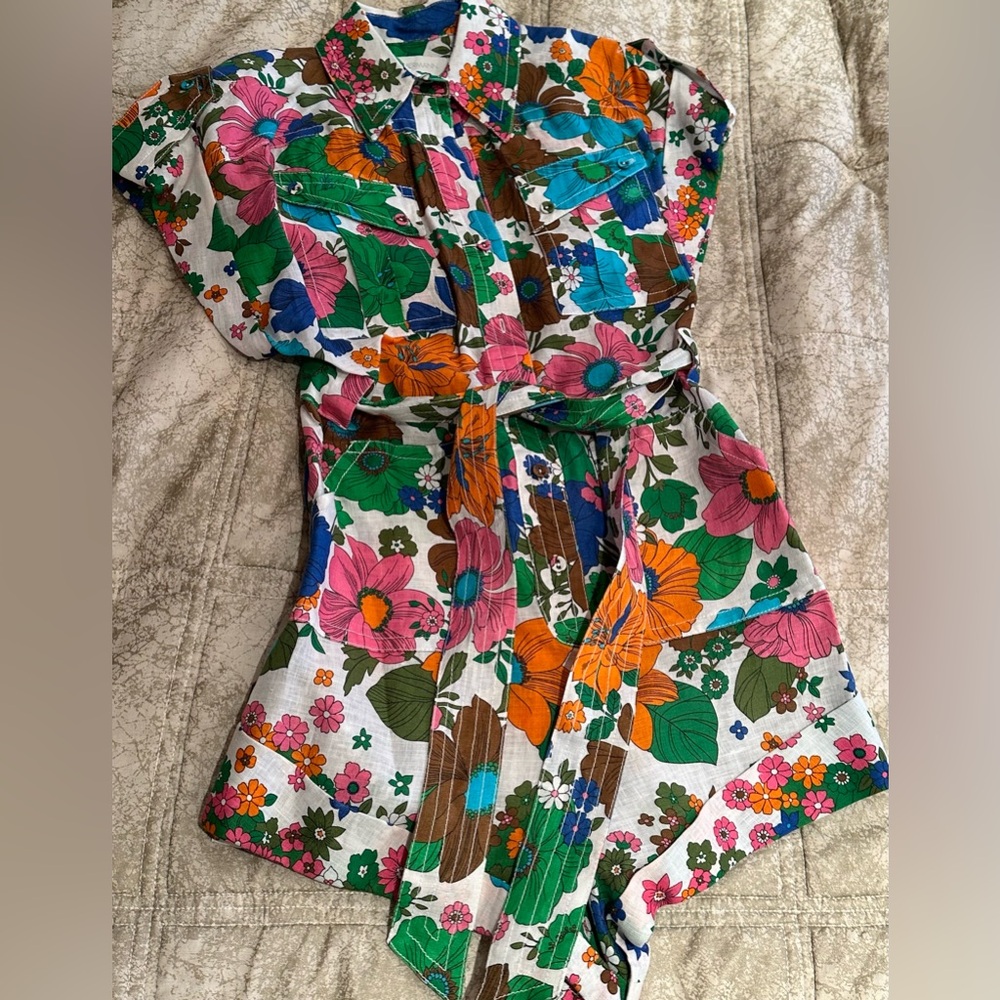 Zimmermann Multicolor Floral romper size 0